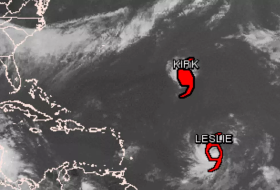 Tropical Storm Leslie Forms in Atlantic