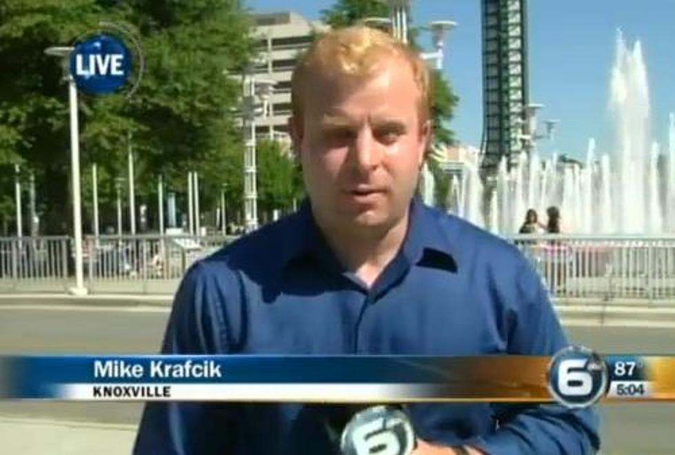 Reporter Has Melt-Down While Reporting on the Heat