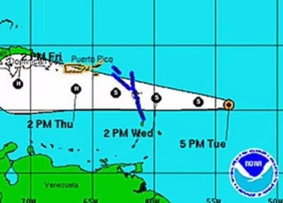 Tropical Storm Isaac Moves Across Atlantic