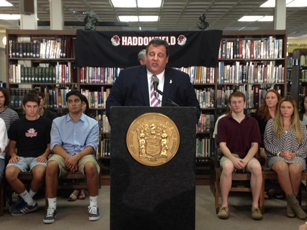 Governor Christie Goes On An OLS Rant [AUDIO/VIDEO]