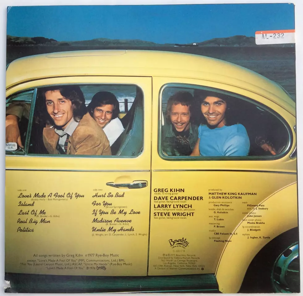 "Again" back cover. (Craig Allen photo).