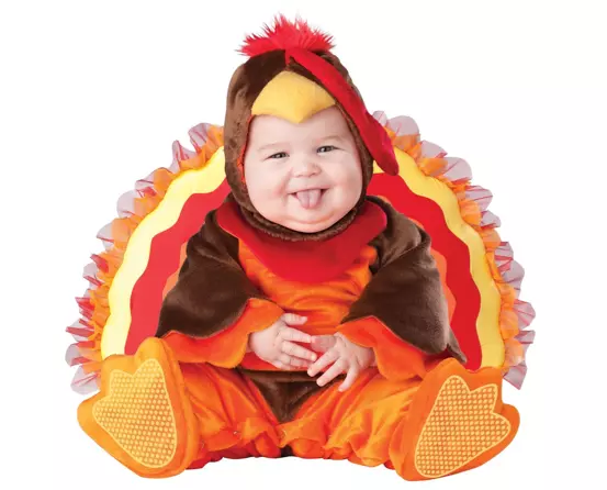 turkey onesie baby