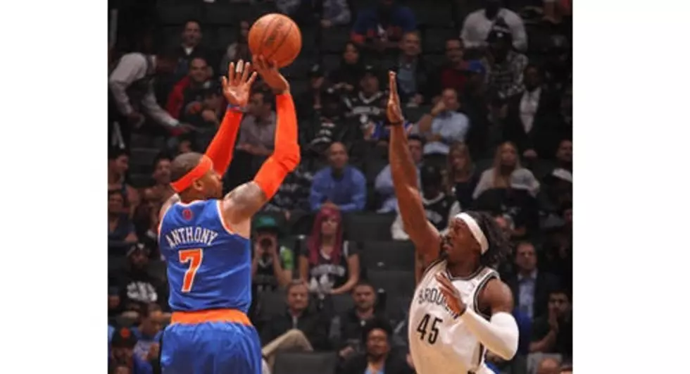 Carmelo Scores 45 as Knicks Edge Nets