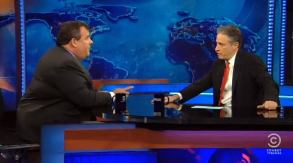 Christie Talks With Jon Stewart About  Health Care, Springsteen On The Daily Show