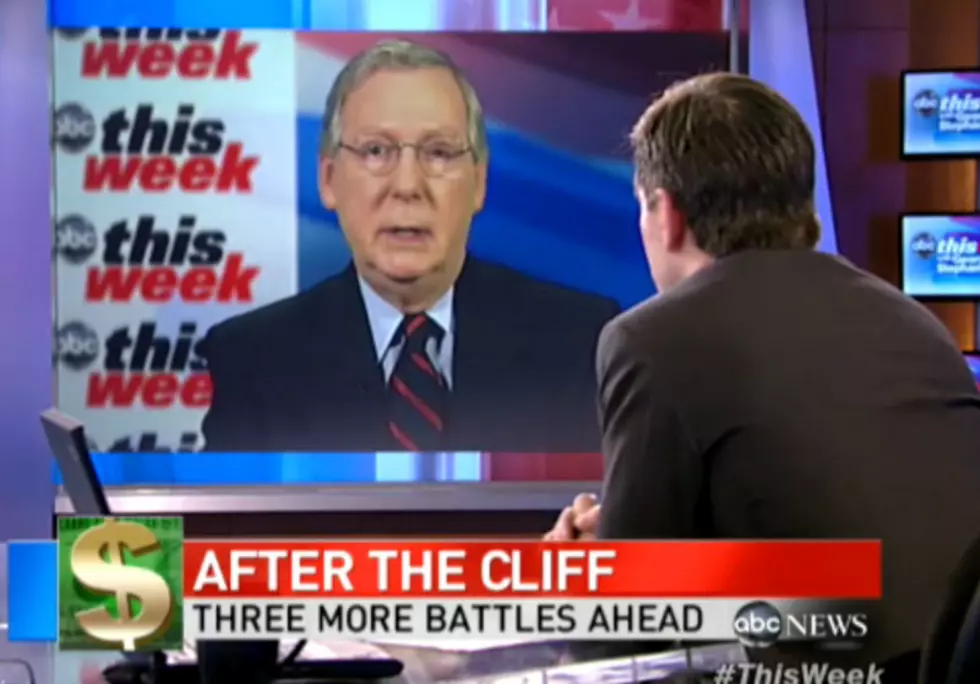 McConnell: Any Gun Proposals To Take Back Seat To Debt [VIDEO]