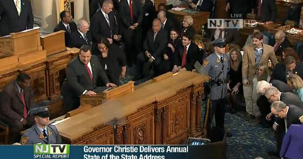 Governor Christie Delivers State Of The State Address [VIDEO/AUDIO]