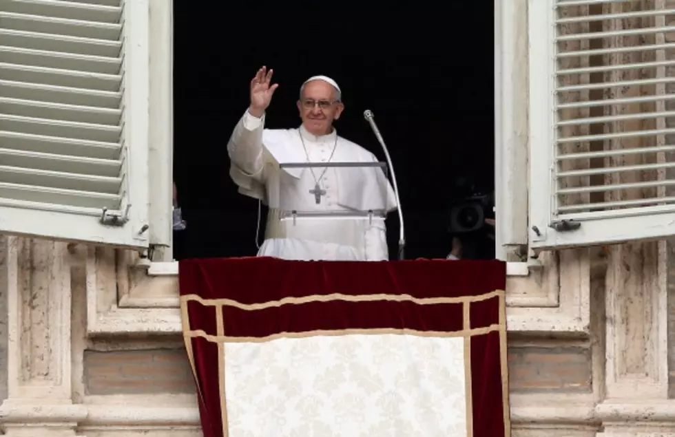 Pope Makes First Sunday Window Appearance