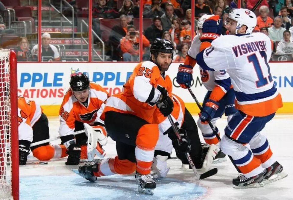 Flyers Edged By Islanders in OT Shootout