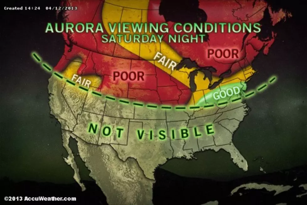 Light Spectacular Possible on Saturday Night