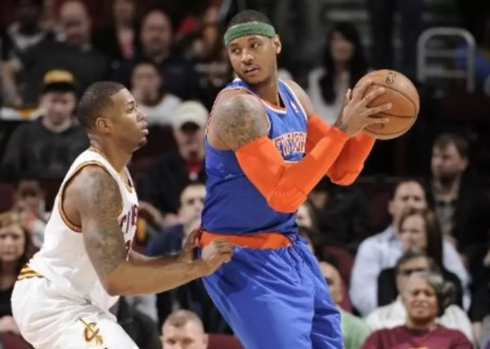 Carmelo Scores 31 as Knicks Down Cavaliers