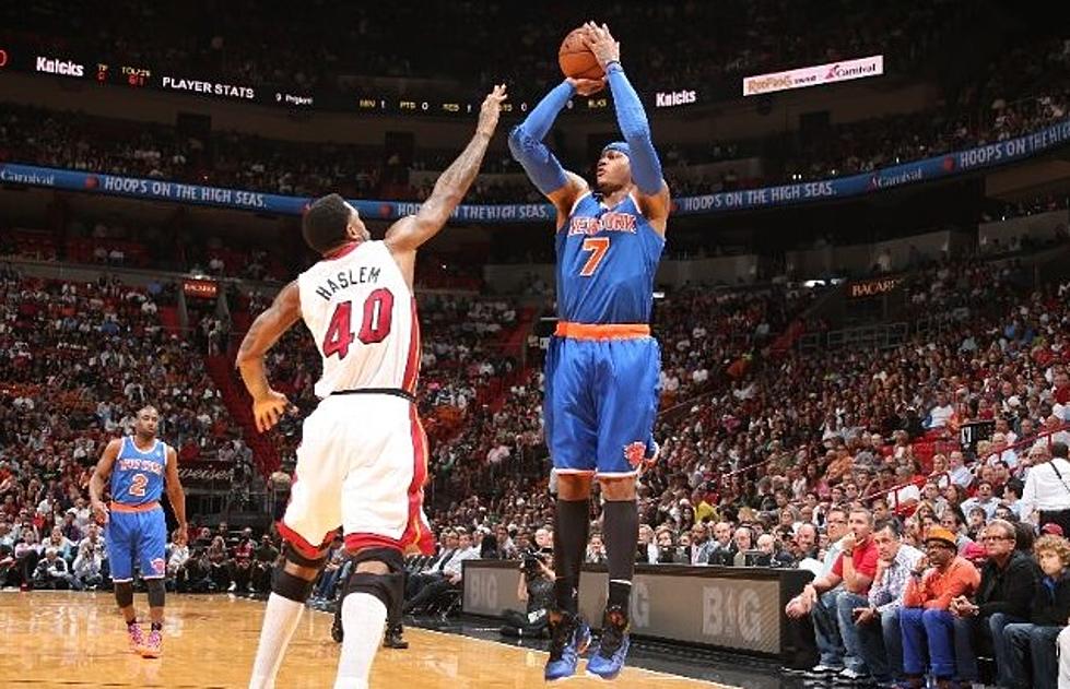 Carmelo Scores 50 as Knicks Beat Heat