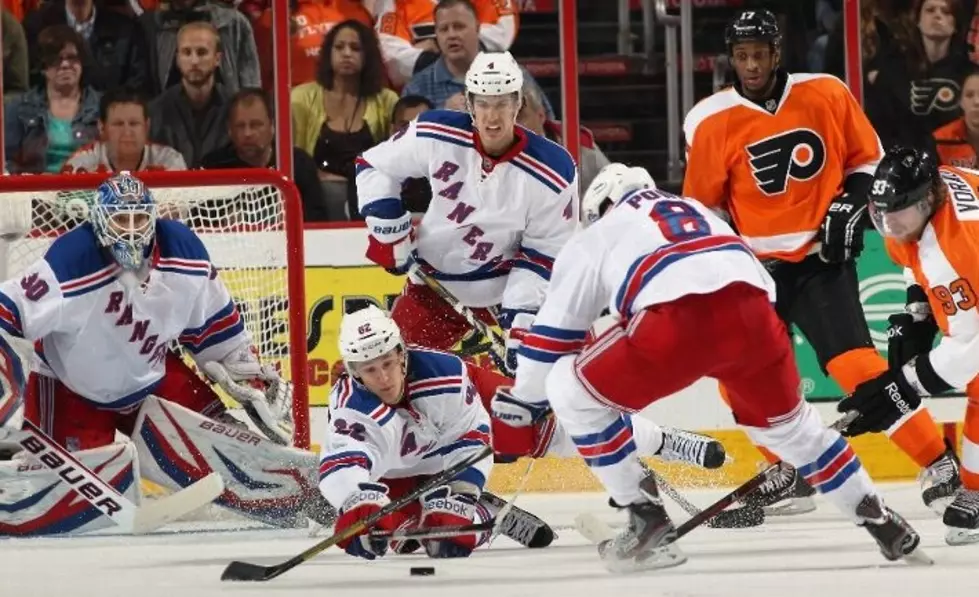 Rangers Suffer Road Loss to Flyers
