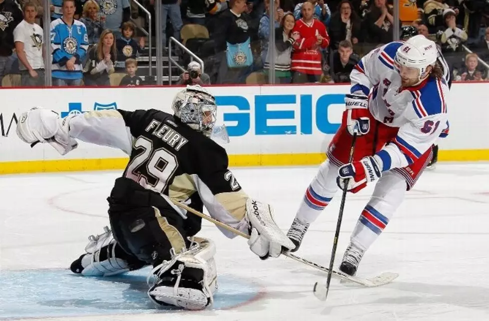 Rangers Nipped By Penguins in OT Shootout