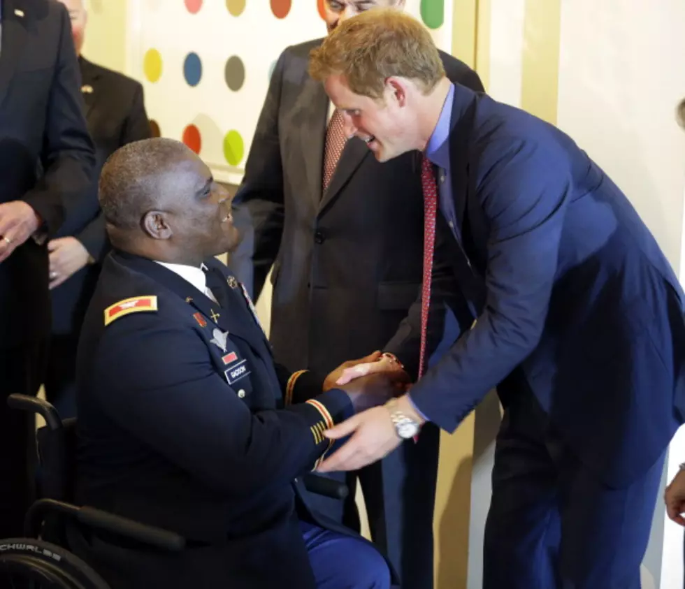 Crowds Swoon, But Prince Harry Is All Business [VIDEO]