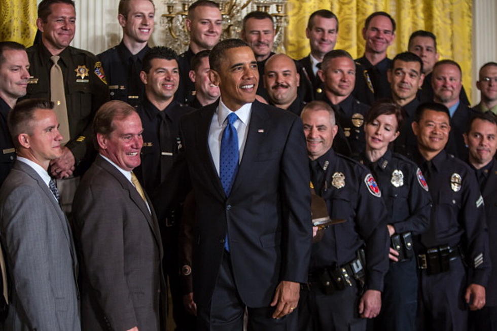 Obama Hails Courage Of Nation&#8217;s Police Officers