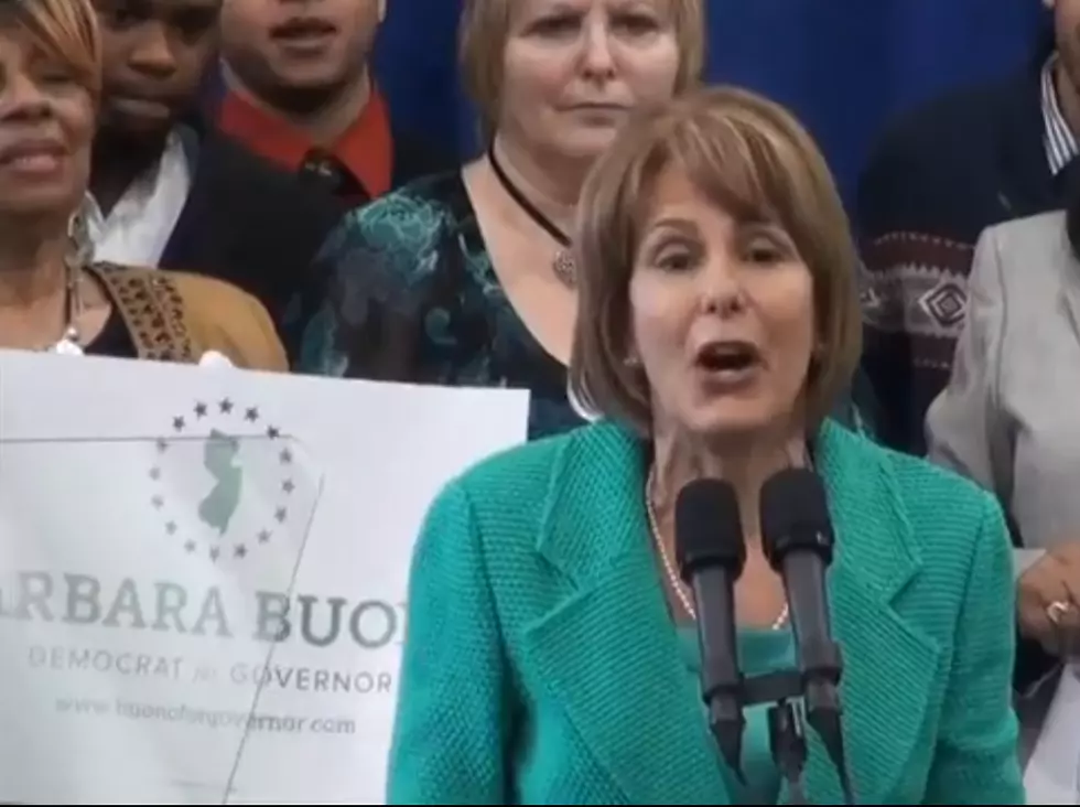 Barbara Buono Finally Speaks, Sort of  [VIDEO]