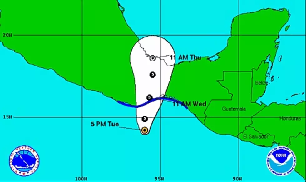 Tropical Storm Forms Off Mexico’s Pacific Coast