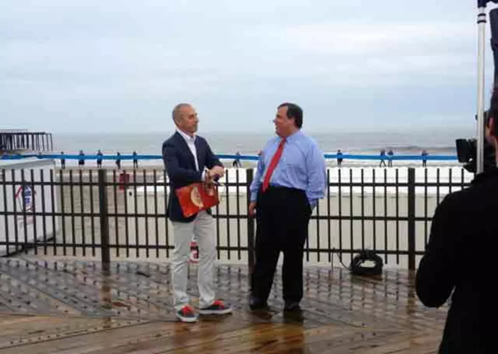 Governor Christie Opens the Summer Season on Stage at the Jersey Shore [PHOTO]