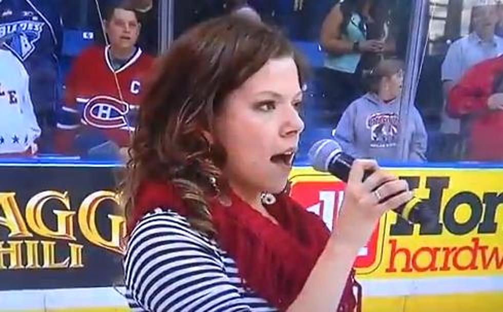 National Anthem Badly Butchered at Hockey Game [VIDEO]
