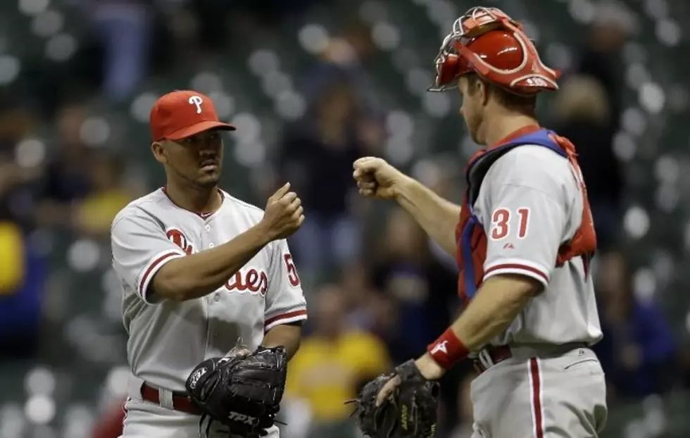 Phillies Win 5th Straight, Topping Brewers