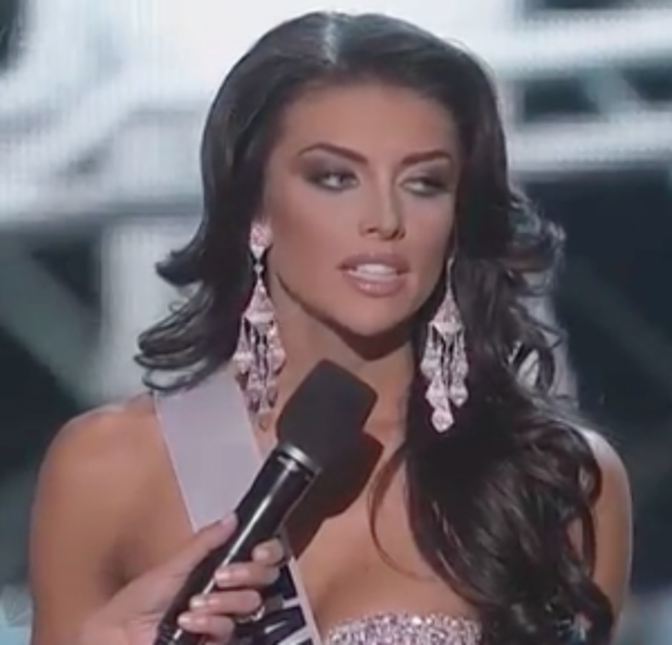 Miss Utah’s Brain Fart – Why Bother Asking the Questions? [VIDEO]