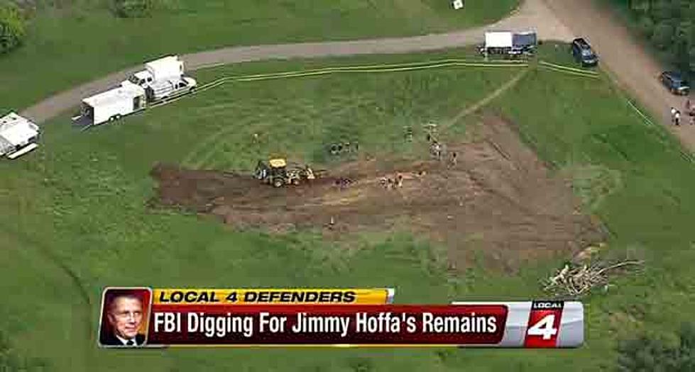 Jimmy Hoffa Search Continues In Michigan Field [VIDEO]