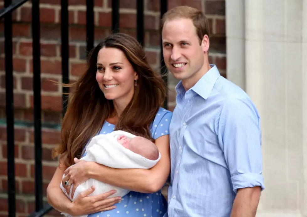 the royal baby appears