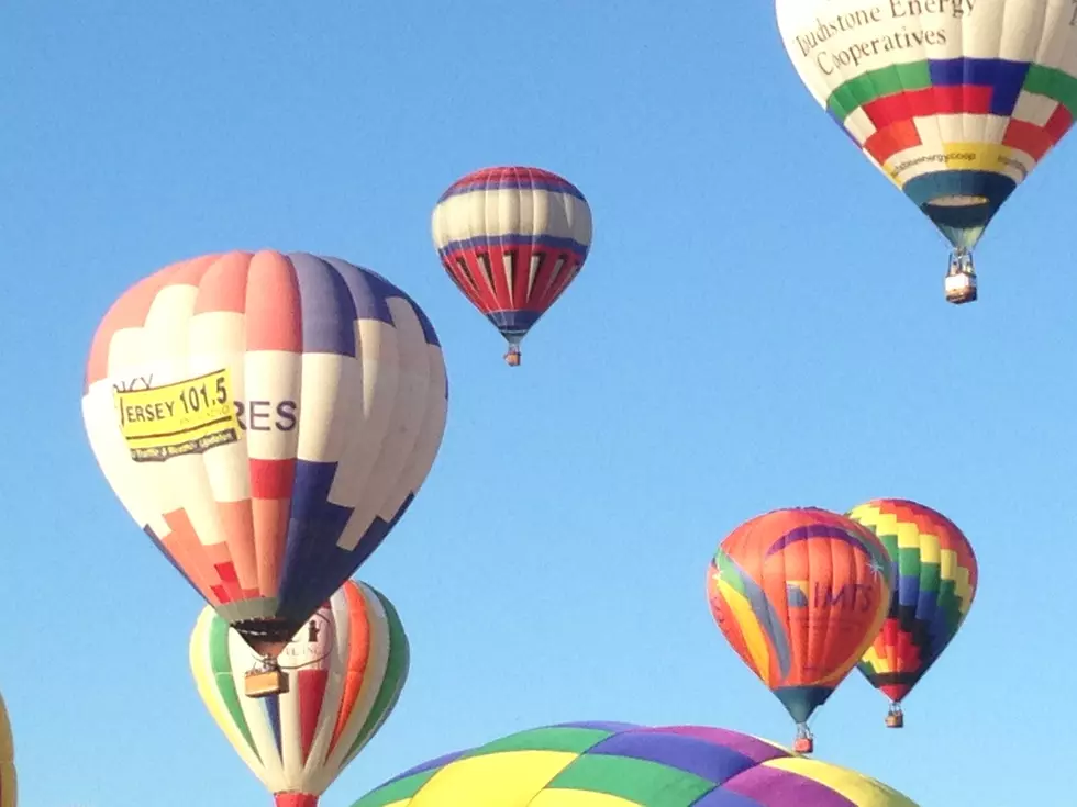 Take a Hot Air Balloon Ride with the NJ1015 Staff [VIDEO]