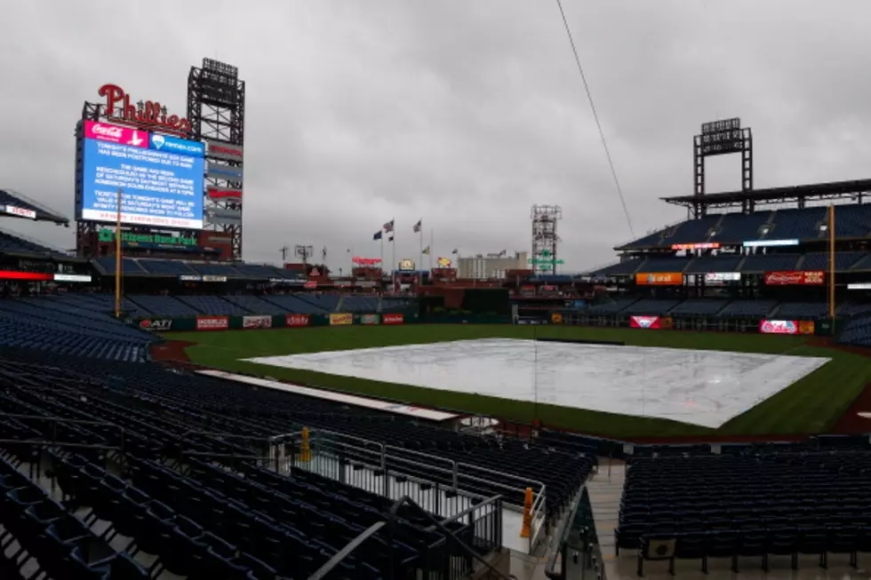 Phillies and White Sox Rained Out, Doubleheader Sat.