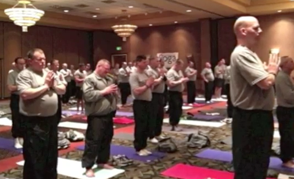 Do Real Men Do Yoga?  A Group of Newark Firefighters Practice it Regularly. [POLL]