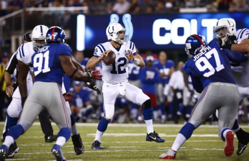 Luck Throws 2 TDs As Colts Rebound Vs. Giants