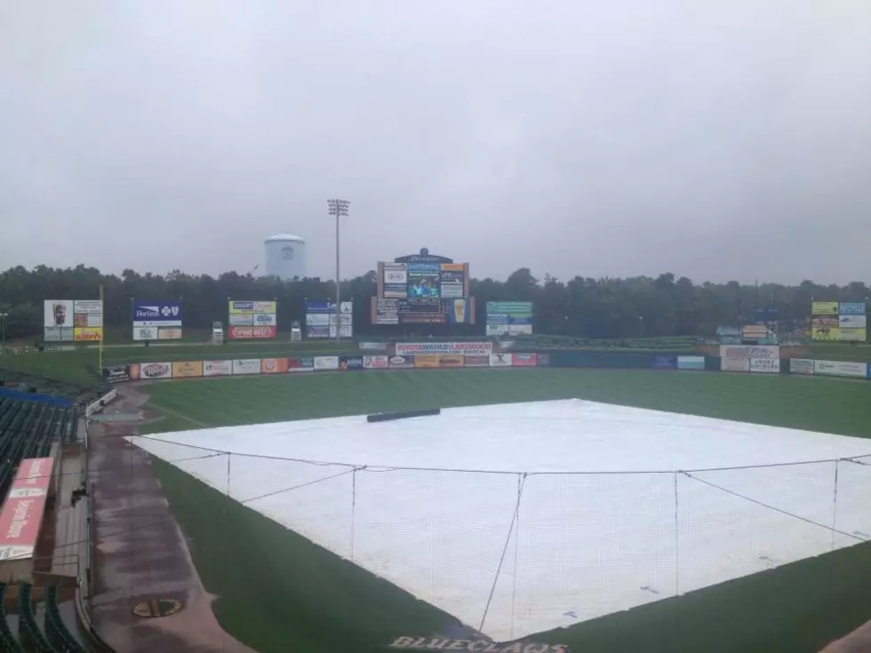Superstorm Spadea rolls through the Blueclaws broadcast booth