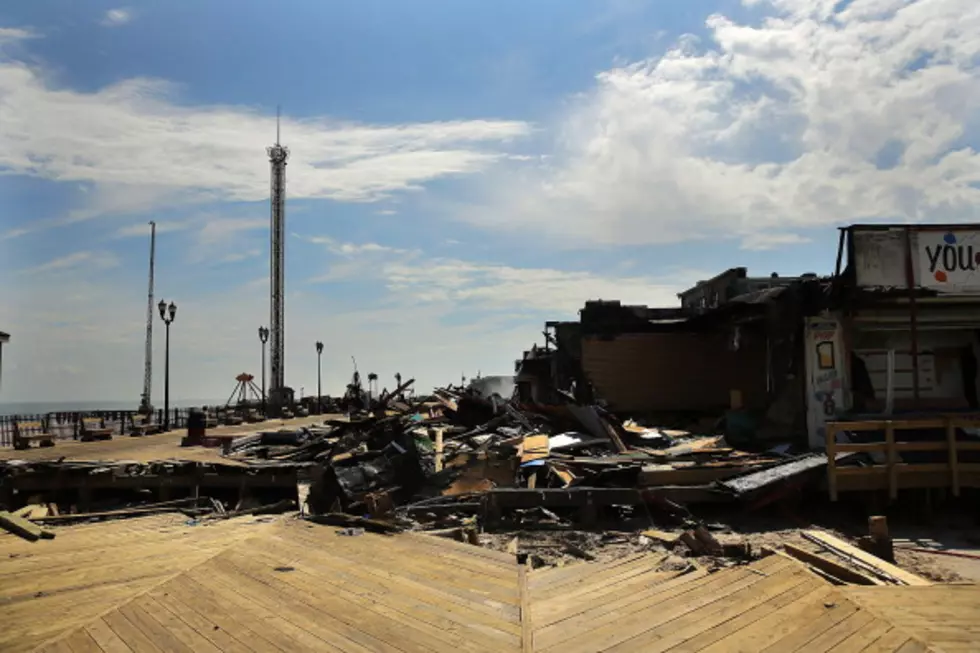 Seaside Boardwalk Fire Demolition Advancing