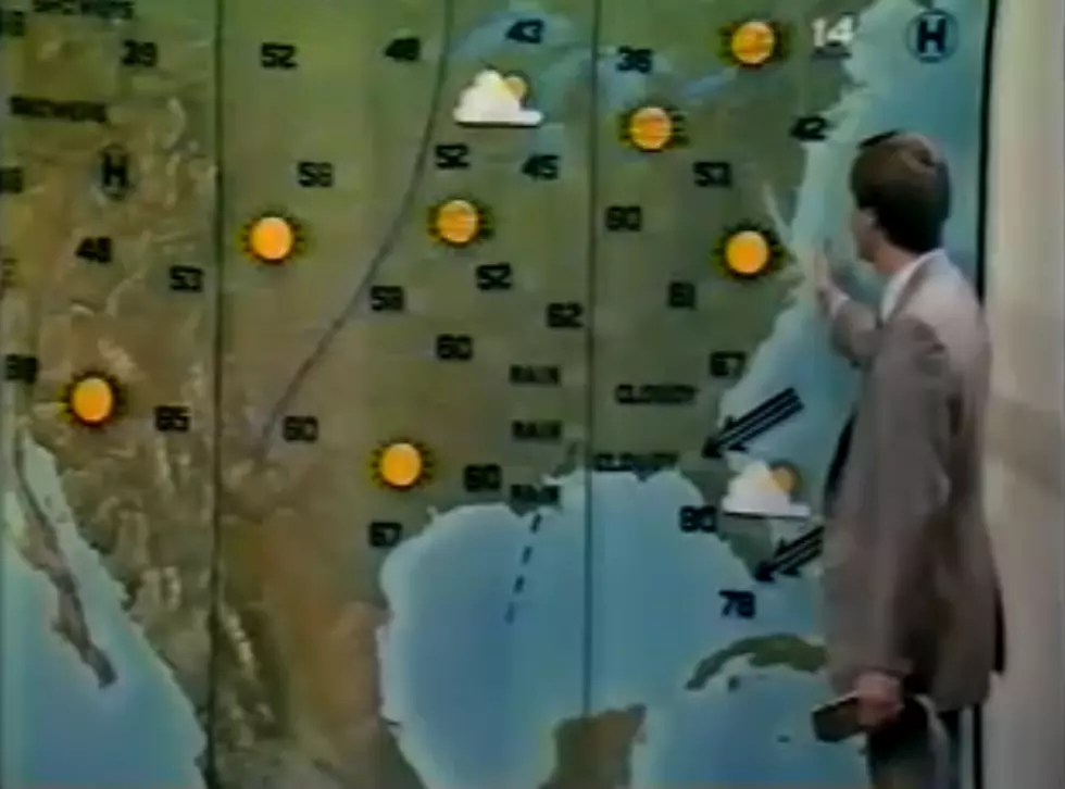 Vintage Footage of Weatherman Alan Kasper [VIDEO]