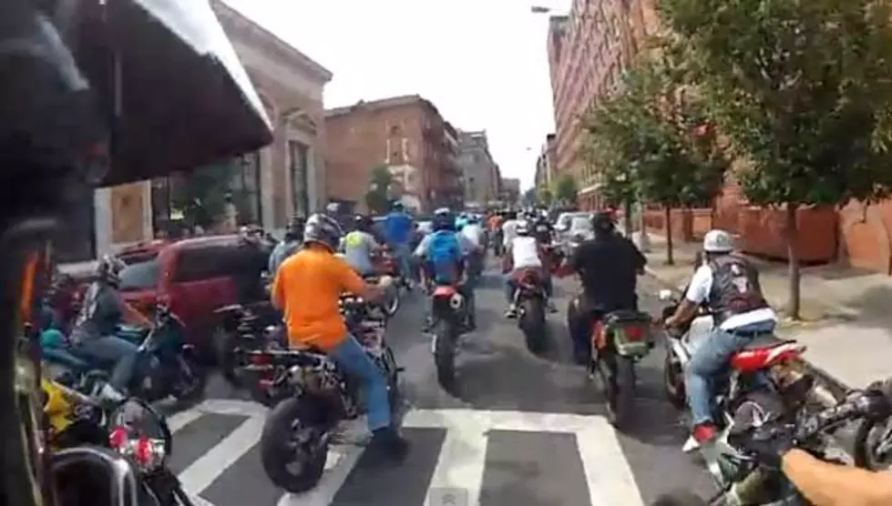 Bikers Rally In Support Of Injured Rider From NYC Chase