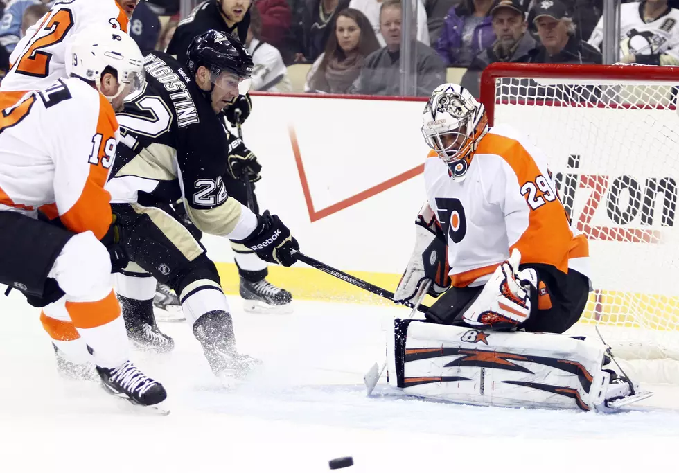 Schenn’s Two Goals Lead Flyers Over Pens