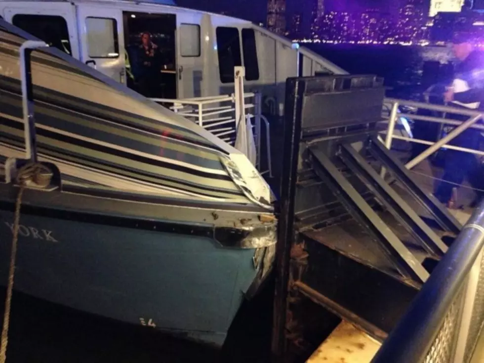 Jersey City Ferry Crash Injures 7