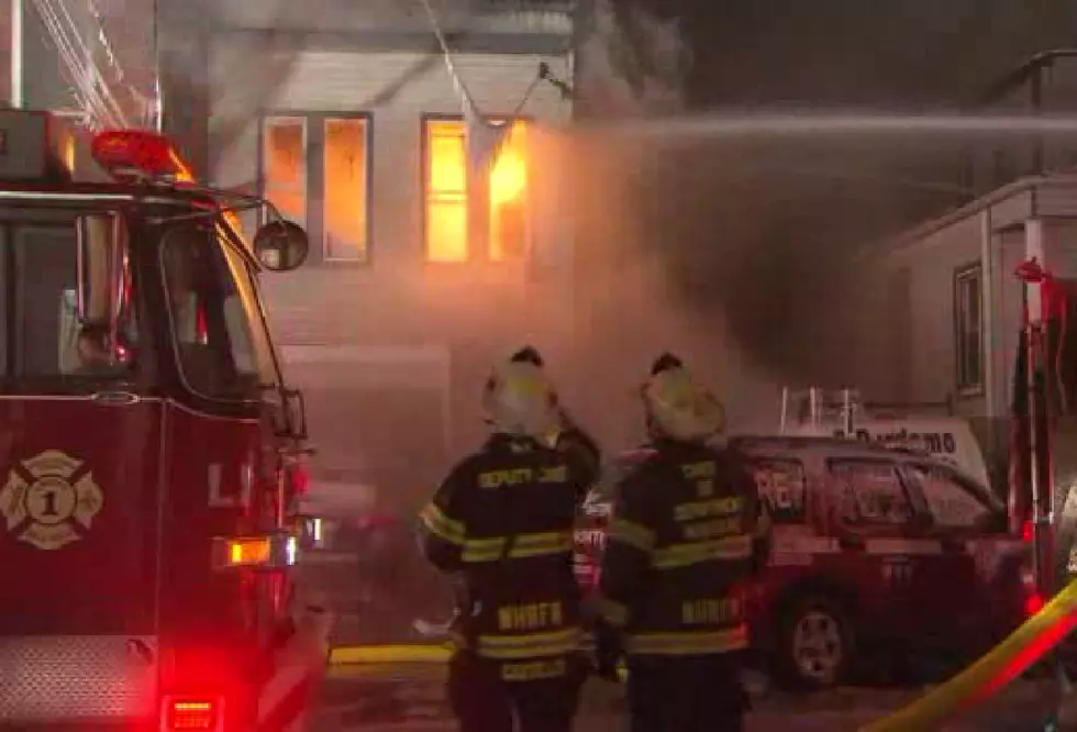 Multi Alarm Fire Burns in Union City