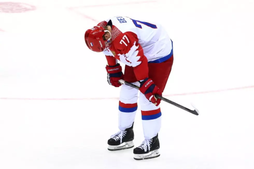 Finns Eliminate Russia, 3-1, in Olympic Hockey