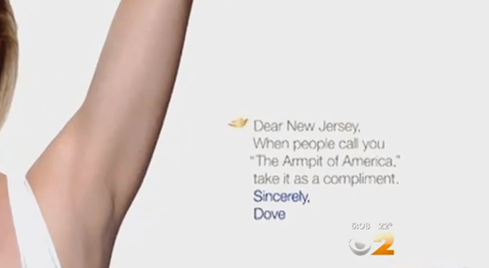 Is Dove’s “Jersey Armpit of America” Funny or Insulting?  [POLL]
