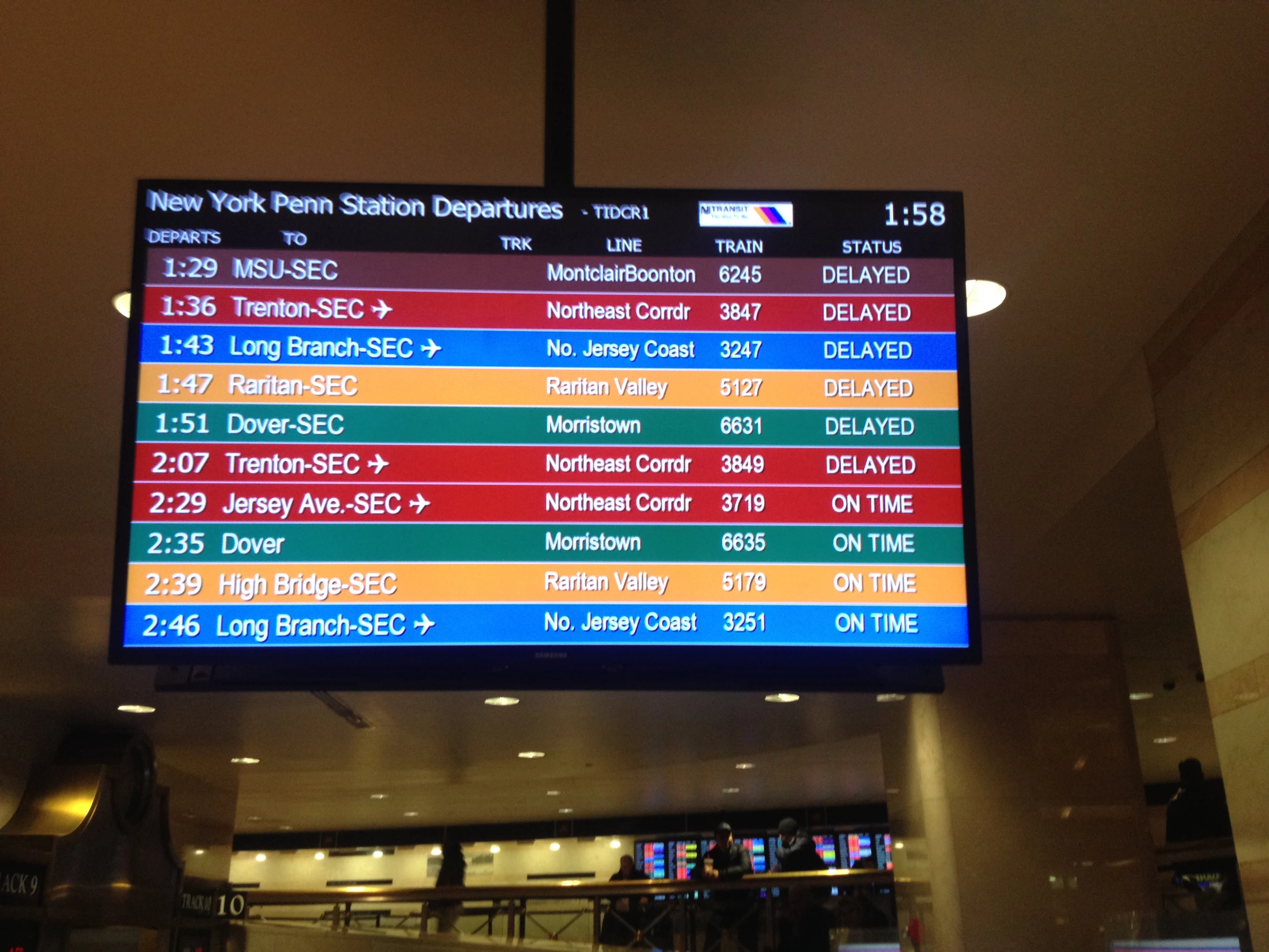 nj transit new york penn station