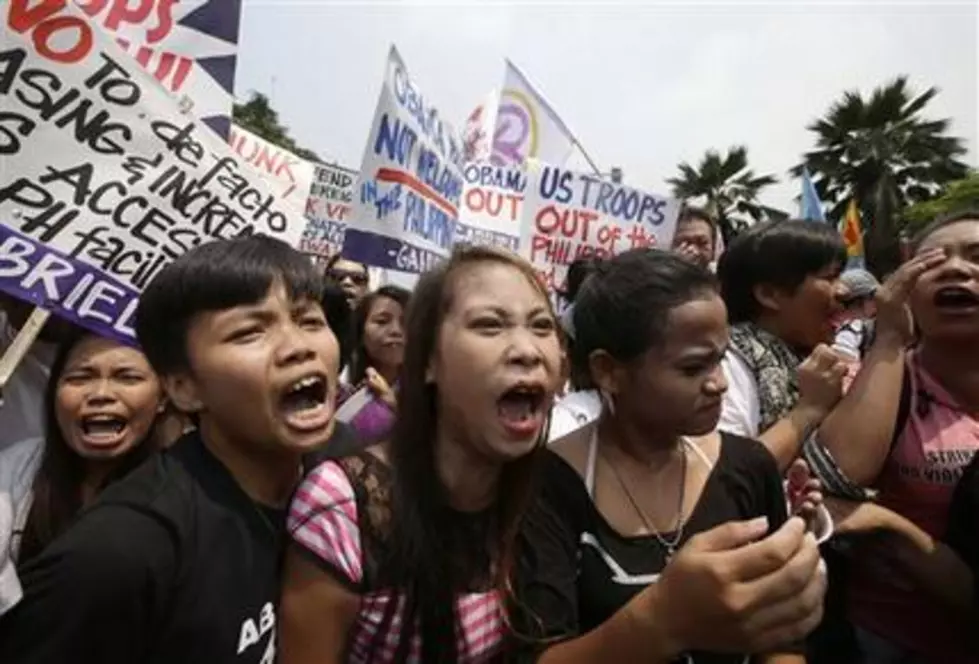 Obama Visit, Defense Pact Draw Manila Protest