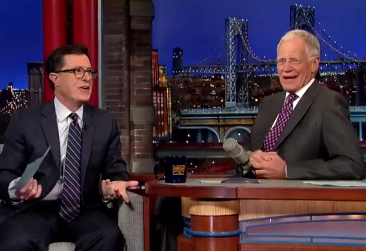 Stephen Colbert Guest Stars on the Late Show