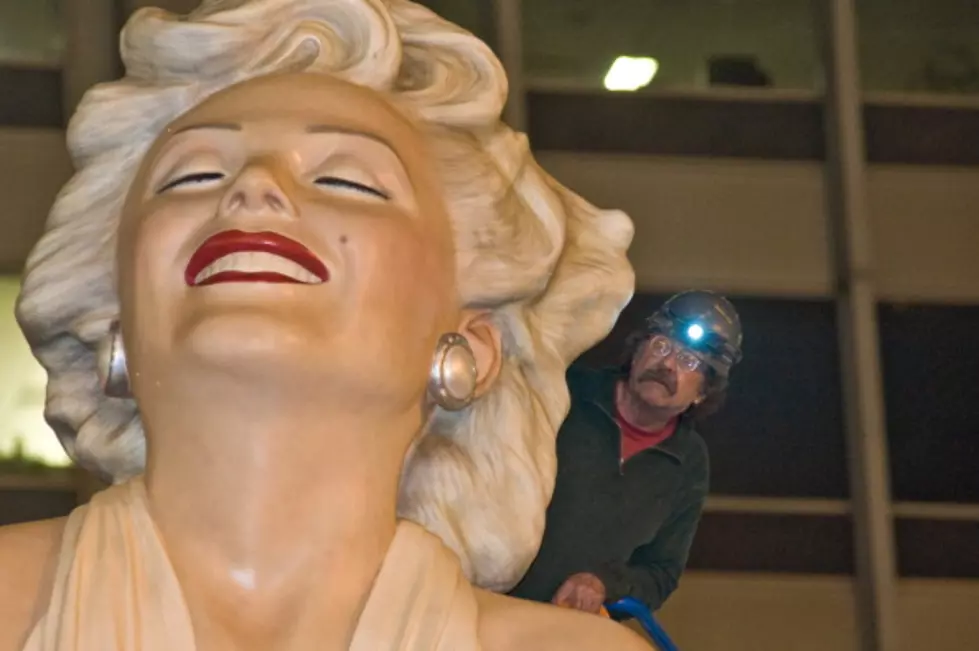 Marillyn Monroe Sculpture on Display in NJ