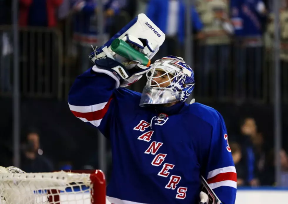 Lundqvist Fined $5,000 for Water Incident