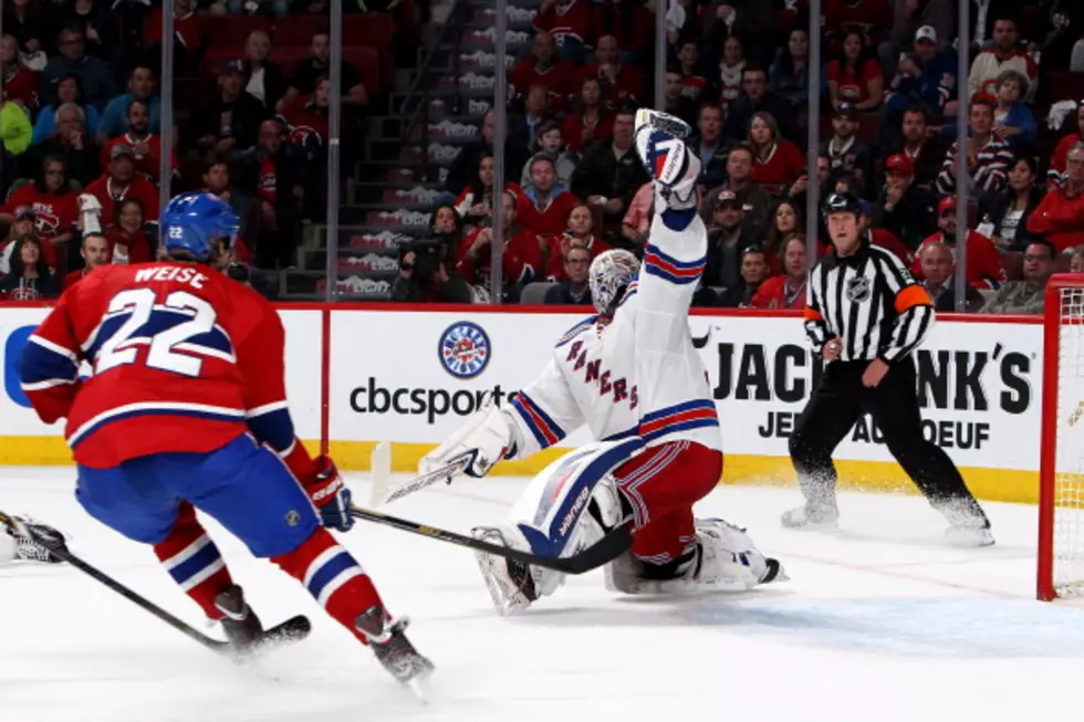Rangers Rout Canadiens 7-2 in Game 1
