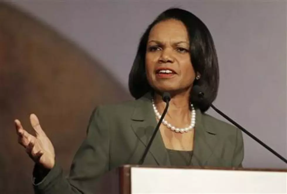 Condoleezza Rice Cancels RU Speech