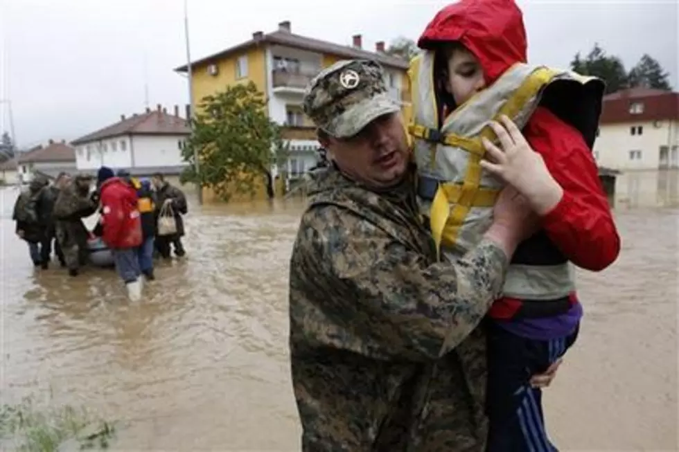 Thousands Await Evacuation from Balkan Floods