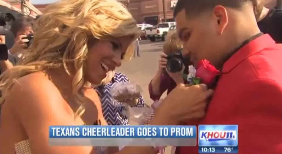 HS Senior Scores NFL Cheerleader as Prom Date – Remember Your Date?