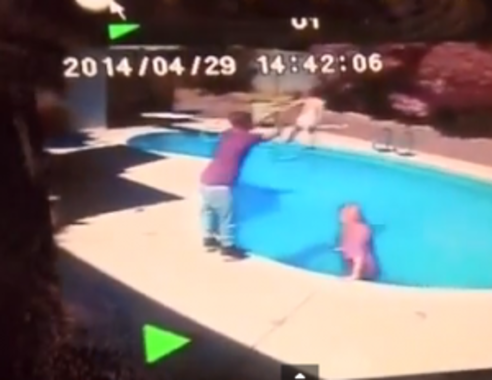 Dad Throws Toddler in Pool: Discipline or Child Abuse?  [POLL/VIDEO]